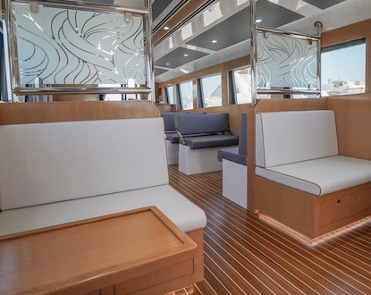 Seatings of the Water Taxi